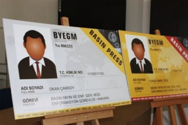 Basın kartlarıyla ilgili yeni açıklama