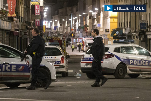 Paris'te silah sesleri