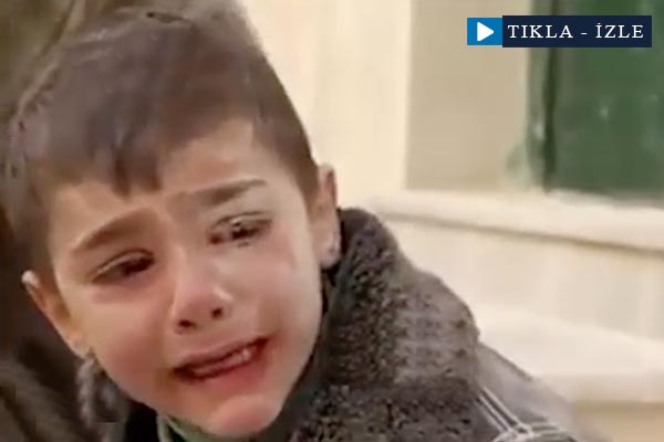 Suriyeli çocuğun feryadı!