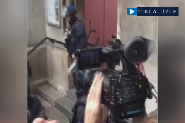 Fransız polisinden kiliseye baskın