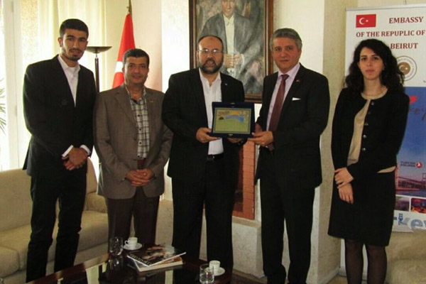 Hamas'tan Türk Elçiliği'ne ziyaret