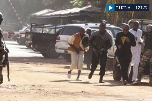 Mali'de otel baskını: 170 rehine