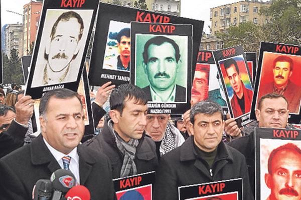 'Faili meçhullerle ilgili bilgi ve belge bizde yok'