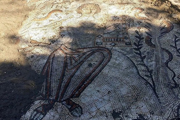 Portakal bahçesinden Roma kilisesi çıktı