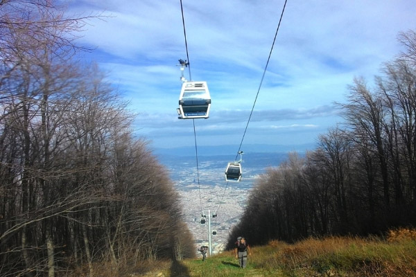 Lodos teleferik seferlerini iptal ettirdi