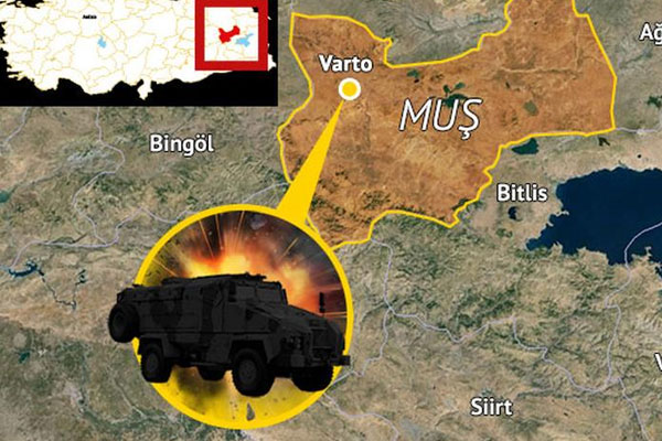 Askeri araca saldırı: Yaralılar var