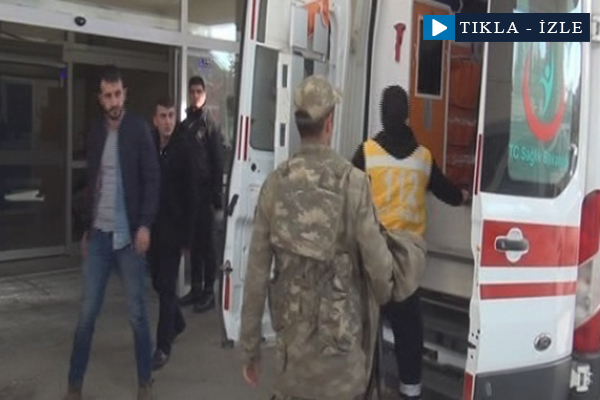 Askeri araca saldırı: Yaralılar var