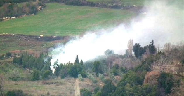 Hatay'a Suriye'den füze düştü