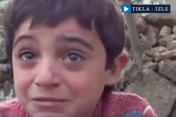 Bir çocuğun haykırışı: 'Biz Esed'e ne yaptık!'