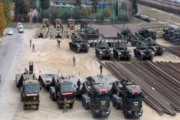 Helikopter destekli tank sevkiyatı