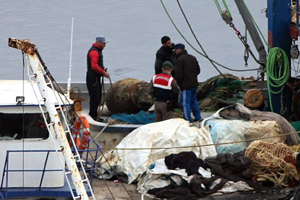 İstanbul'da denizden mayın çıktı