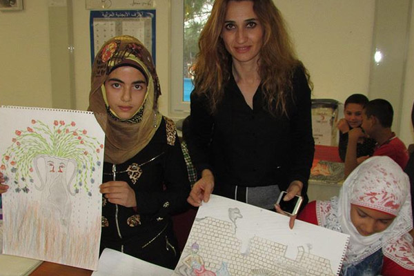 Yaşadıkları dramı resmettiler