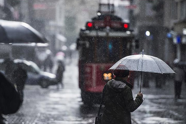 İstanbul için sağanak uyarısı