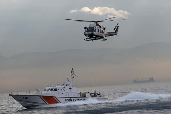 Marmara Denizi’nde tatbikat