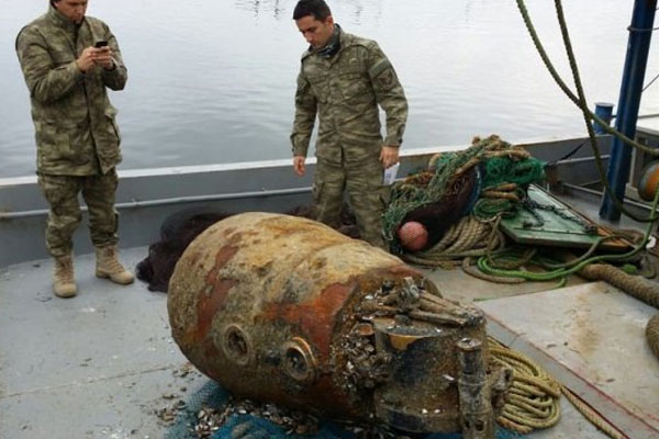 Ağa Osmanlı mayını takıldı