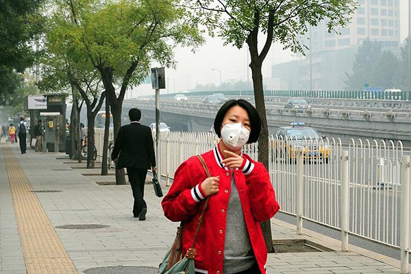 Çin'de hava kirliliği korkutan seviyede