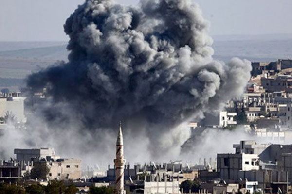 Rus uçakları pazar yerini vurdu: 40 ölü