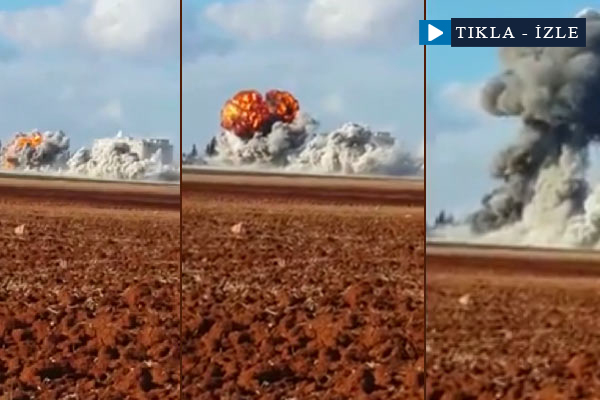 Rusya İHH'nın fırınını böyle bombaladı