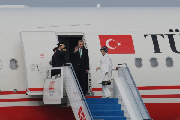 Erdoğan Paris’e gitti