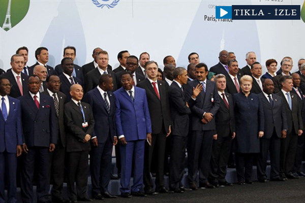 Liderler Paris'te İklim Zirvesi'nde