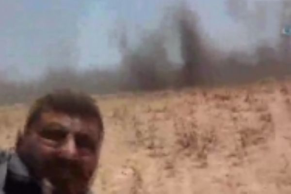 Mermi yağmurundan sağ çıktı