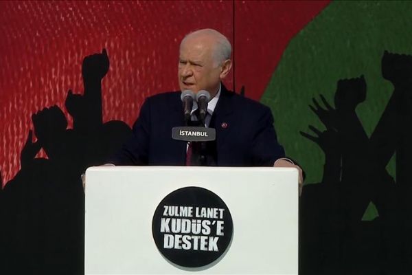 MHP Genel Başkanı Devlet Bahçeli: Gazze'de insanlık suçu işlenmiştir