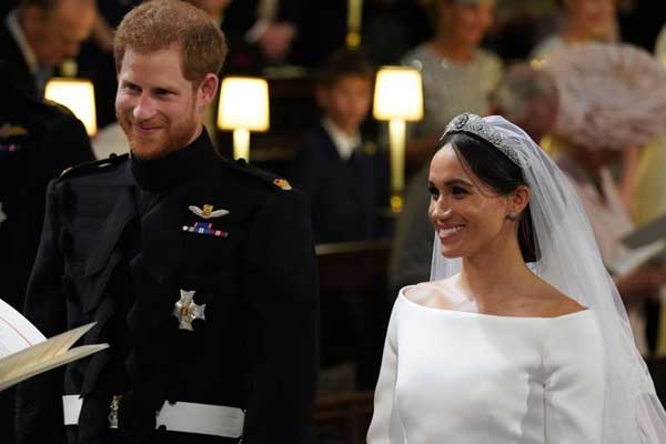 Prens Harry-Meghan Markle düğününden kareler