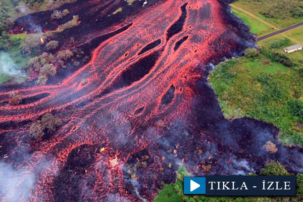 Hawaii'de volkan kabusu sürüyor