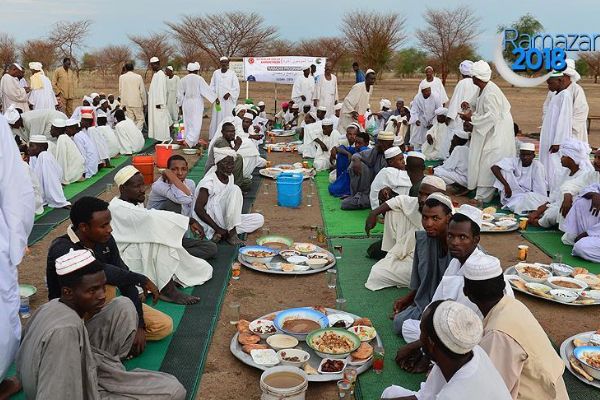 TDV'den 10 bin Sudanlıya iftar