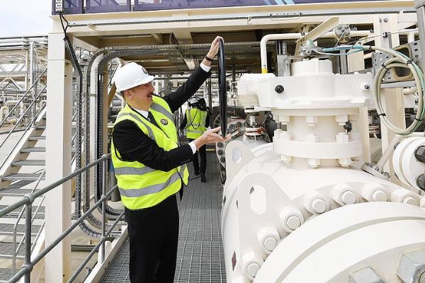 Güney Gaz Koridoru açıldı