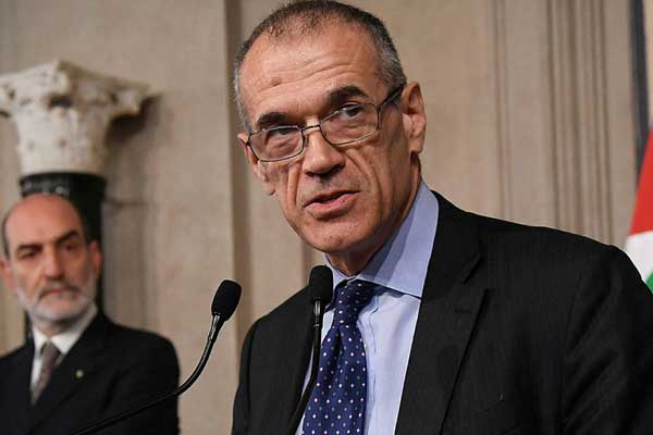 Aşırı sağcı İtalyan partisinden Carlo Cottarelli yorumu: Cumhurbaşkanı halkının değil, bankerlerin yanında