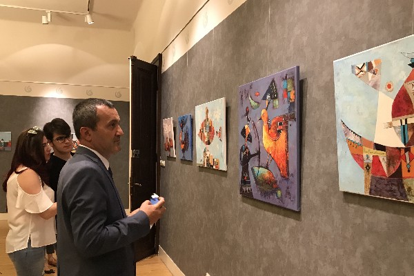 Azerbaycan Cumhuriyeti'nin 100. kuruluş yıl dönümü sergisi