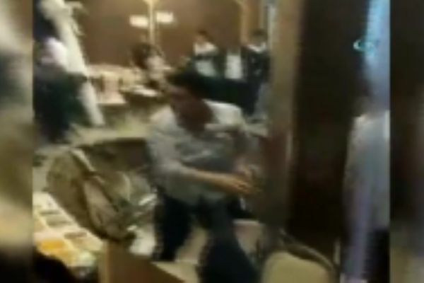 İftar saatinde can pazarı kamerada