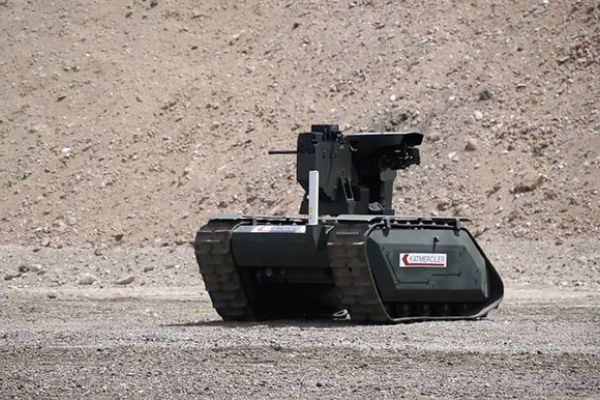 Türkiye'nin insansız kara aracı göreve hazır