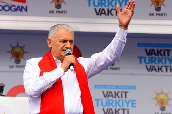 Başbakan Yıldırım: FETÖ'sü, Kandil'i içerideki sponsorları 'Tayyip Erdoğan gitsin' diyor