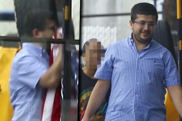 Adil Öksüz'ün kayınbiraderi ABD Bayrağı'nı öperken görüntülendi