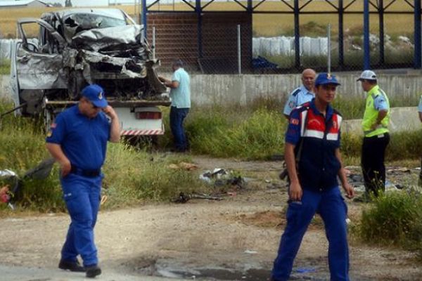 Eskişehir'de trafik kazası: 5 kişi öldü, 2 kişi yaralandı