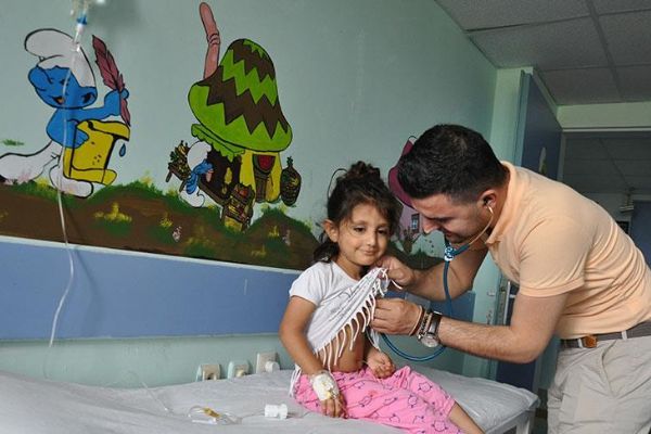 Hasta çocukların 'kahramanları'