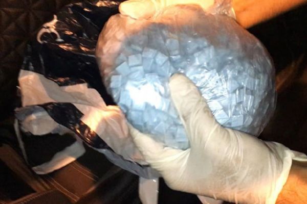 Tekirdağ'da 1800 uyuşturucu hap ele geçirildi