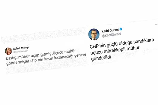 Yeni seçim provakasyonu: Uçan mürekkepli mühür