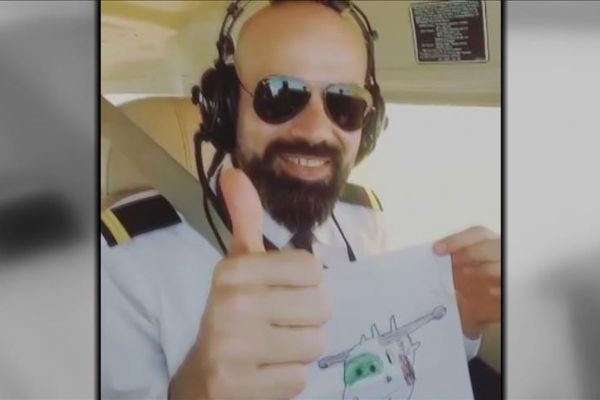 Kursiyer pilot Önal'ın uçuş anında arşiv görüntüleri ortaya çıktı
