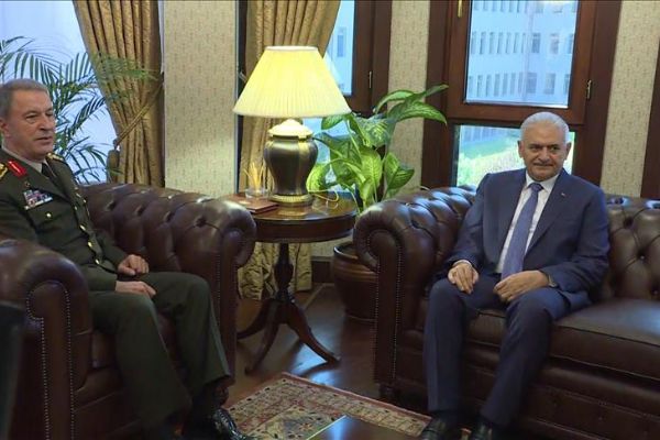 Başbakan Yıldırım'dan veda ziyaretleri