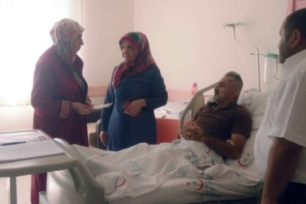 Trafik kazası ile gelen mutluluk