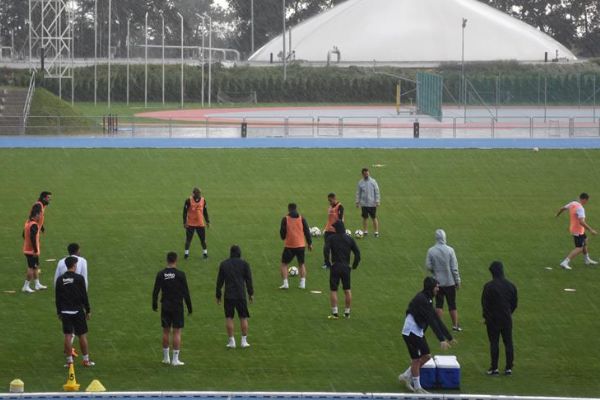 Beşiktaş ilk hazırlık maçı için sahada