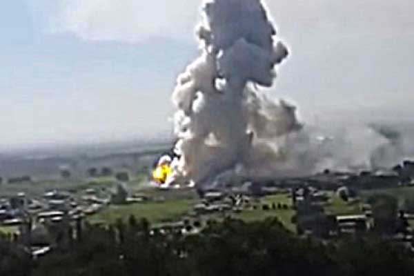 Meksika'da havai fişek fabrikası havaya uçtu