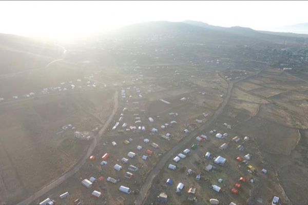 Dera'dan göç edenlerin sayısı 350 bini aştı