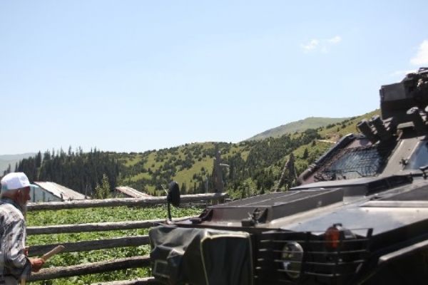 Giresun'da PKK'lılar kıskaca alındı