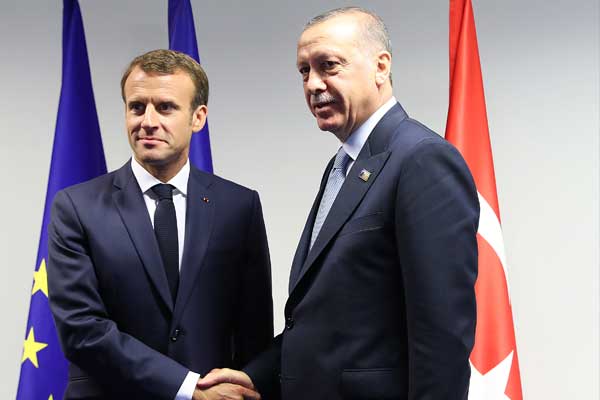 Erdoğan-Macron görüşmesi sonra erdi