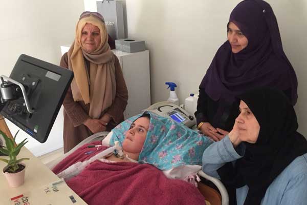 Su… Bir yudum su…