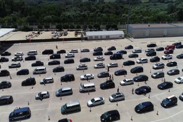 Kapıkule'de rekor yolcu girişi